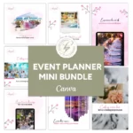Event Planner Marketing Mini Bundle - impress clients with professional designs