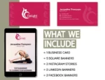 Yoga Instructor Branding Mini Bundle: Canva-Ready Templates - Image 2