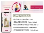 Yoga Instructor Branding Mini Bundle: Canva-Ready Templates - Image 4