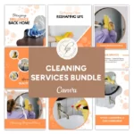 Cleaning Services Social Media Templates: Boost Your Business Online!