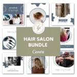 Hair Salon Social Media Templates: Captivate Your Audience in Style!