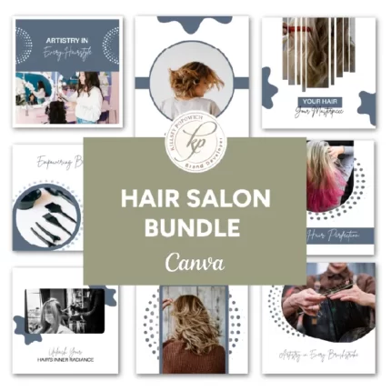 Hair Salon Social Media Templates: Captivate Your Audience in Style!