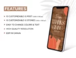 Thanksgiving Instagram Stories Templates: Share Your Festive Spirit - Image 2
