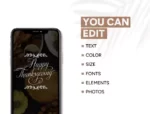 Thanksgiving Instagram Video Stories Templates - Create, Share, Celebrate - Image 3