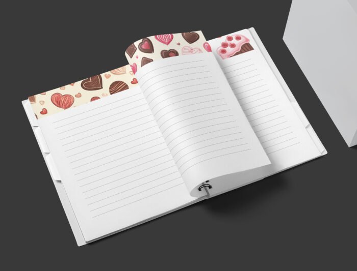 Chocolates Pattern Digital Paper - Sweet Delight for Scrapbooking, Card Making, and DIY Crafts - Image 2