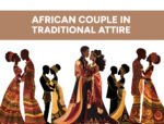 Adorable African Couple Cliparts - Perfect for Expressing Love in Your Creations | Valentine's Day African Couple Clipart Set - Image 2