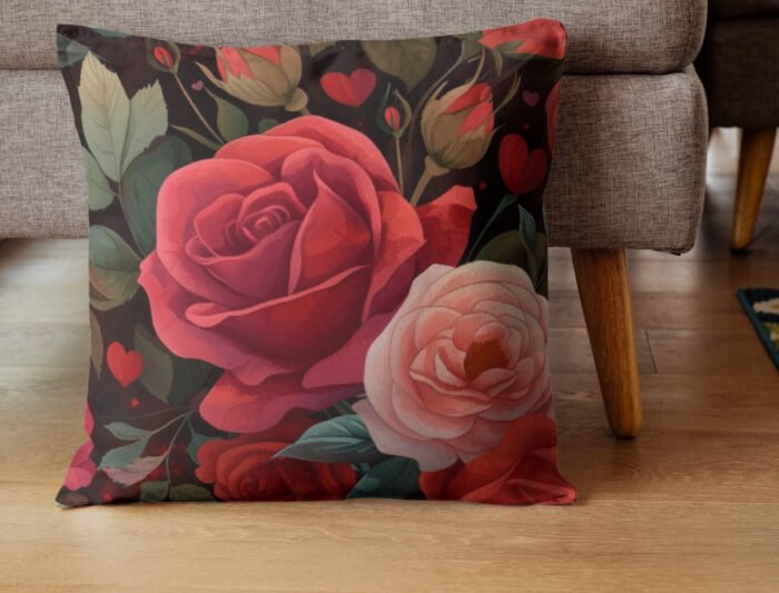 Vintage Rose Love - Valentine's Day Digital Paper Collection: Timeless Elegance for Your Romantic Projects| Junk Journal Paper Designs - Image 3