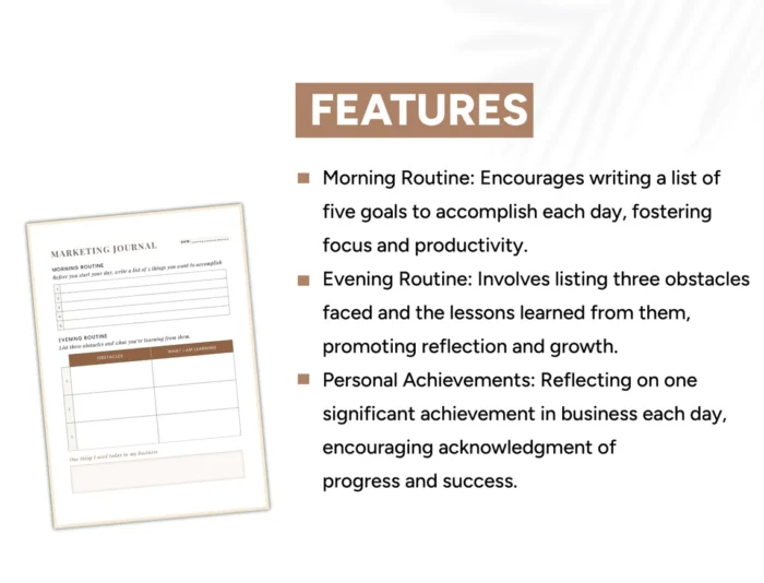 Marketing Journal: Your Daily Guide to Digital Success - Image 2