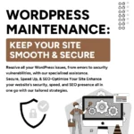 WordPress Health Check and Security Maintenance Service