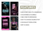 Spin Instructor's Social Media Boost: 10 Instagram Stories & 10 Reels Canva Templates | Spin Instructor Instagram Reels - Image 2