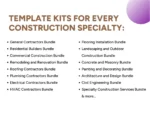 Construction Companies and Contractors: Tailored Template Kit for Robust Branding and Client Connection - Image 5