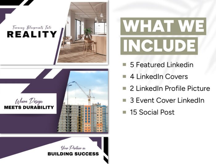 Improve Your LinkedIn Presence with Our Construction Business LinkedIn Kit | LinkedIn Profile Optimization - Image 2