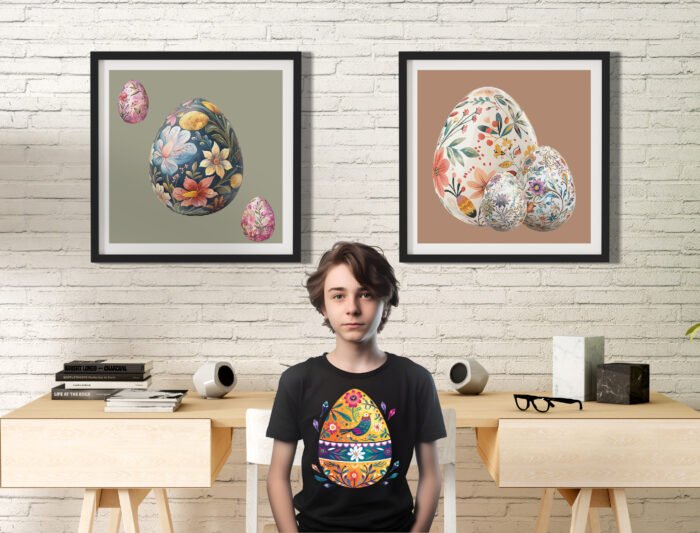 Easter Eggs Clipart Collection: Perfect for adding a festive touch to your Easter-themed projects - Image 3