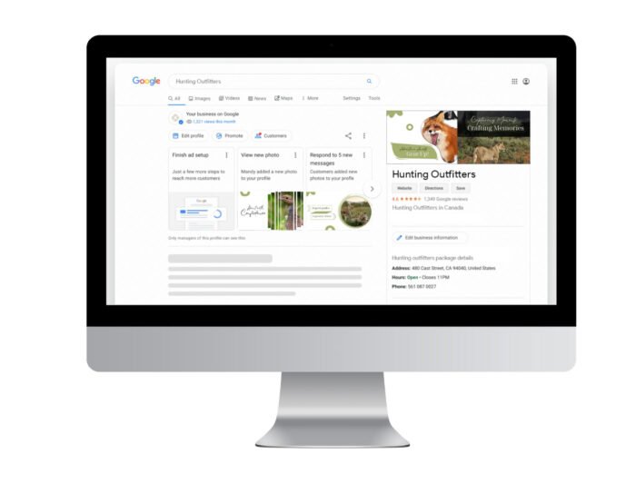 Hunting Outfitters Google Business Profile Template Kit | GBP Customizable Canva Templates - Image 6