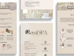 Spa and Wellness Center Services and Pricing Template Bundle | Wellness Center Pricing Guide | Spa Services Template Bundle - Image 4