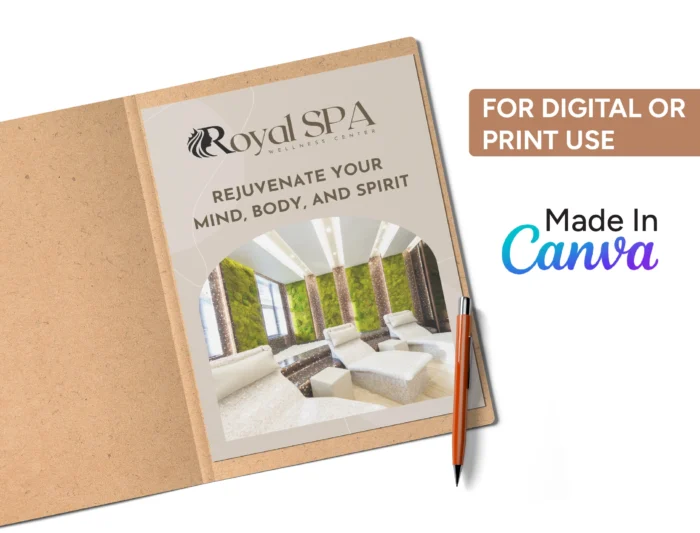 Spa and Wellness Center Services and Pricing Template Bundle | Wellness Center Pricing Guide | Spa Services Template Bundle - Image 5