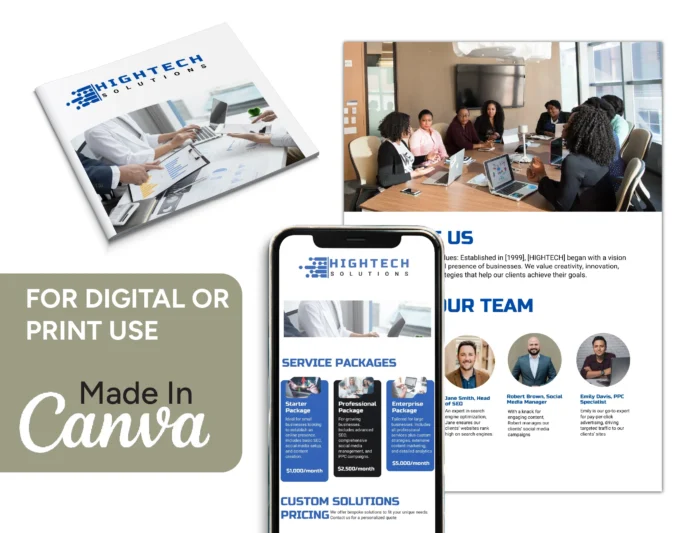 Digital Marketing Services and Pricing Template Bundle | Marketing Client Onboarding Packages Template | Digital Marketing Pricing Guide - Image 5