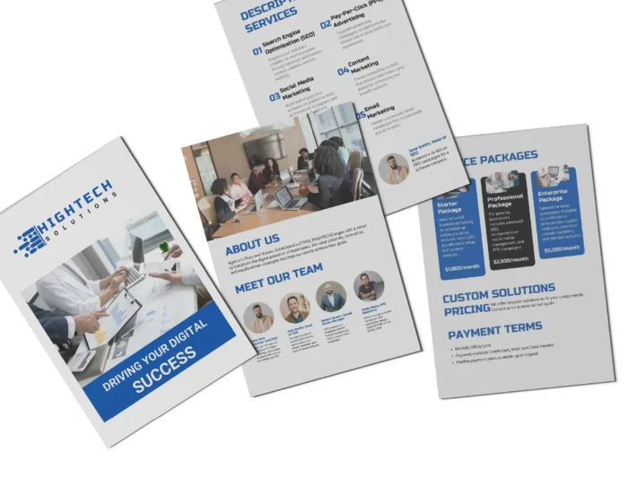 Digital Marketing Services and Pricing Template Bundle | Marketing Client Onboarding Packages Template | Digital Marketing Pricing Guide - Image 6