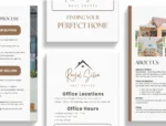 Real Estate Services and Pricing Template Bundle | Canva Editable Real Estate Guide | Digital Real Estate Services Guide - Image 6