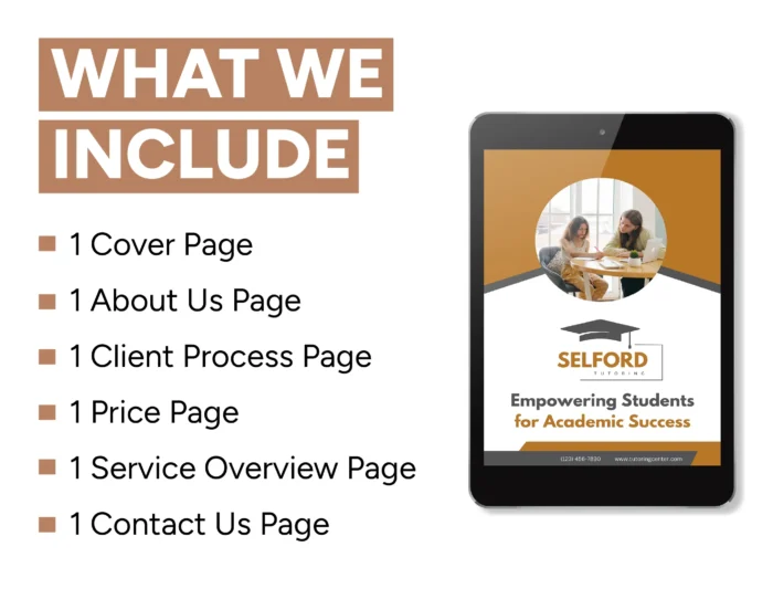 Educational Tutoring Services and Pricing Template Bundle | Canva Editable Tutoring Templates | Tutoring Session Pricing Guide - Image 2