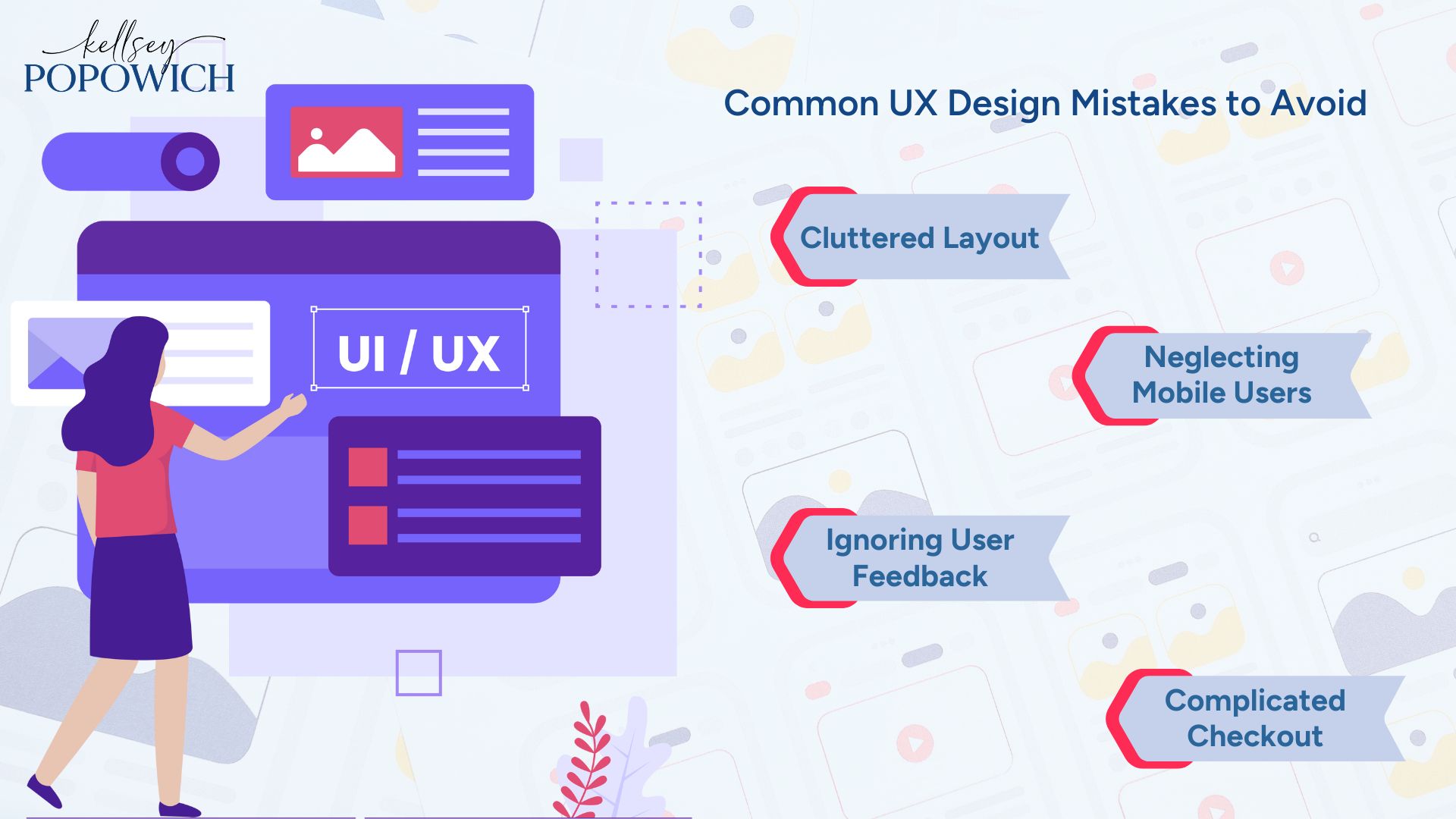 Common UX Design Mistakes to Avoid