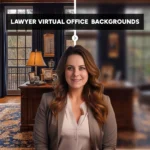 Law Office Background: Merging Tradition with Modernity for Professional Zoom Meetings