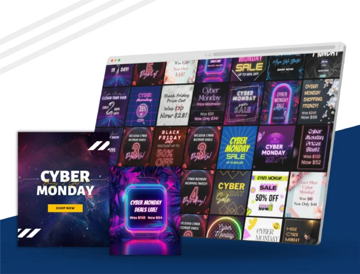 Cyber Monday Mega Bundle – 125 Customizable Canva Templates for Promotions - Image 10