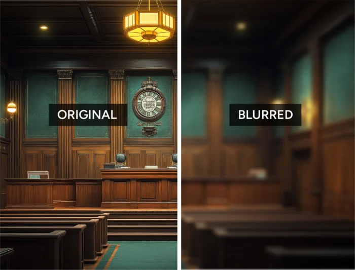 Realistic Lawyer Courtroom Zoom Background Bundle for Professional Legal Meetings | Virtual Attorney Background for Video Calls - Image 6