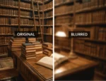 Lawyer Library Backgrounds | Virtual Law Library Background | Blurred Virtual Background for Legal Professionals - Image 6