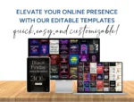 Black Friday & Cyber Monday Mega Bundle: Ready-to-Use Templates to Boost Your Sales! | Customizable Canva Templates - Image 8
