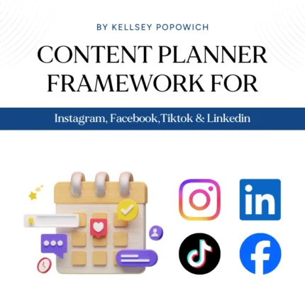 Content Planner Framework by Kellsey Popowich