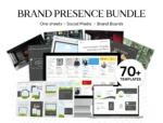 Ultimate Business Branding Kit | 70+ Canva Templates for Total Brand Presence | Cohesive Marketing Suite for Entrepreneurs