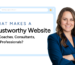 What makes a trustworthy website for Coaches, Consultants, and Professionals
